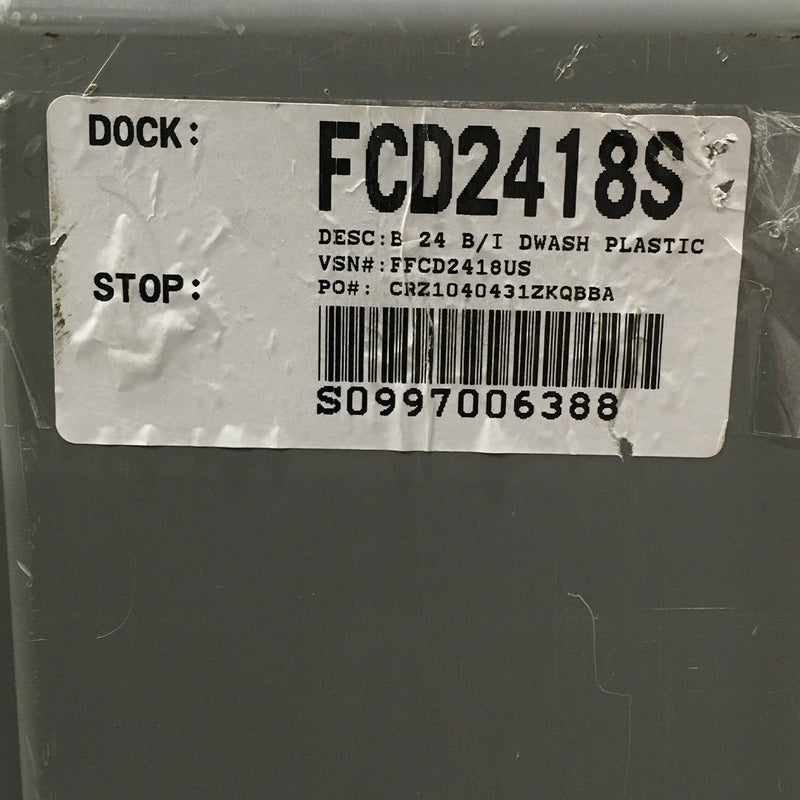 Used Frigidaire Dishwasher Model No. FCD2418US