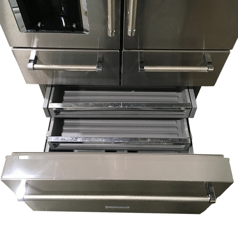 Used KitchenAid Refrigerator Model No. KRMF706ESS01