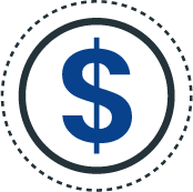 A simple dollar sign icon