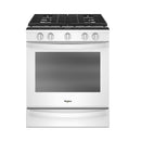 Open Box Whirlpool Slide-In Gas Stove Model No. WEG750H0HW0