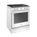 Open Box Whirlpool Slide-In Gas Stove Model No. WEG750H0HW0