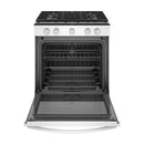 Open Box Whirlpool Slide-In Gas Stove Model No. WEG750H0HW0
