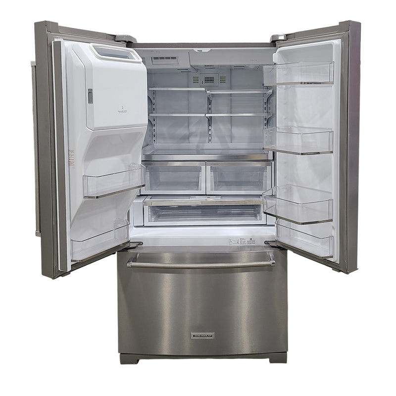 Used KitchenAid Refrigerator Model No. KRFF507HPS00