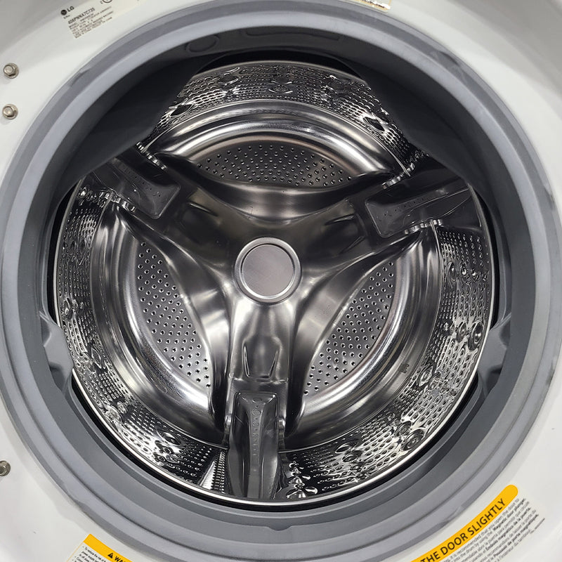 Used LG Washer and Dryer Set Model No. WM3050CW - DLE3050W