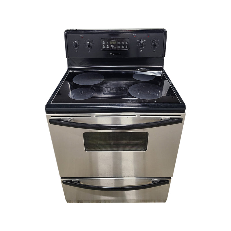 Used Frigidaire Electric Stove Model No. CFEF372BC2
