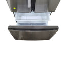 Open Box Hisense French Door Refrigerator, 36 inch Width, ENERGY STAR Certified, Counter Depth, 20.8 cu. ft. Capacity  Model No. RF208N6ASE