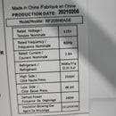 Open Box Hisense French Door Refrigerator, 36 inch Width, ENERGY STAR Certified, Counter Depth, 20.8 cu. ft. Capacity  Model No. RF208N6ASE