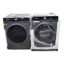 Open Box Samsung Apartment Size Washer and Dryer Set Model No. DV25B6900EX/AC