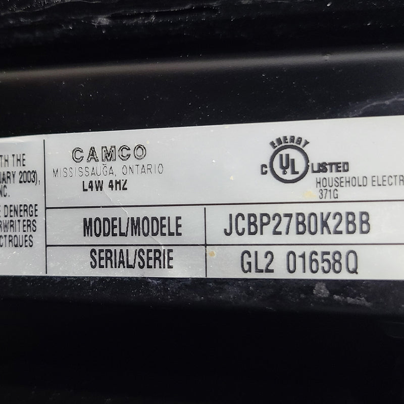 Used GE Electric Stove Model No JCBP27B0K2BB