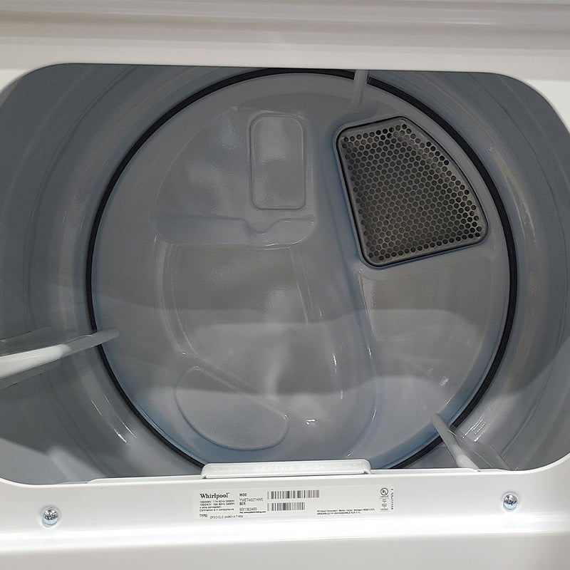Used Whirlpool 27" Laundry Center Model No. YWET4027HW0