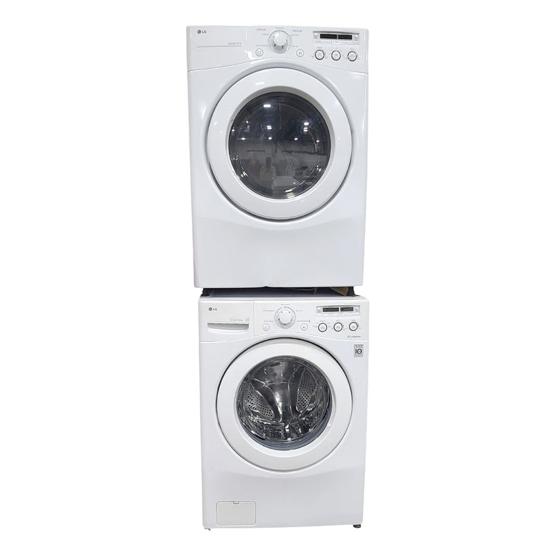 Used LG Washer and Dryer Set Model No. WM2020CW - DLE2020W