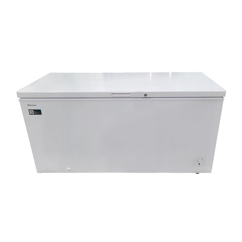 Open Box Hisense Convertible Chest Freezer or Fridge Model No. FC18D6CWD Serial No.: 1L050002001JL71CRS40028