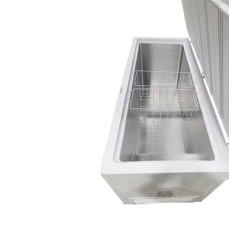 Open Box Hisense Convertible Chest Freezer or Fridge Model No. FC18D6CWD Serial No.: 1L050002001JL71CRS40028