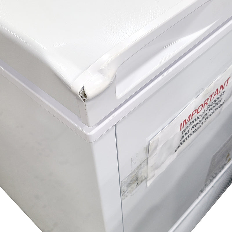 Open Box Hisense Convertible Chest Freezer or Fridge Model No. FC18D6CWD, Serial No. 1L050002001JL73MTS40045
