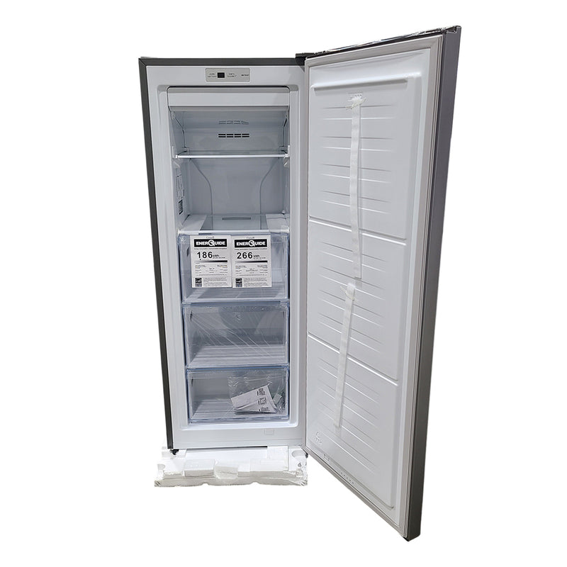 Open Box Hisense Convertible Upright Fridge or Freezer Mod# FV06C7ASE S# 1B0140Z0097JB6B1FP20112