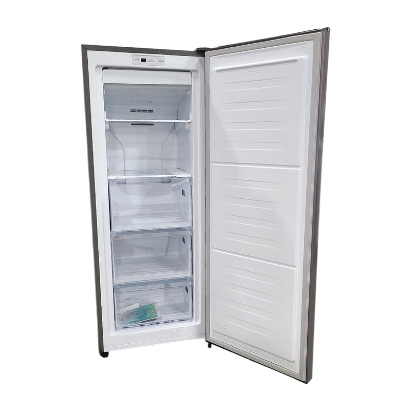 Open Box Hisense Convertible Upright Fridge or Freezer Mod# FV06C7ASE S# 1B0140Z0093JB7FB7P21561
