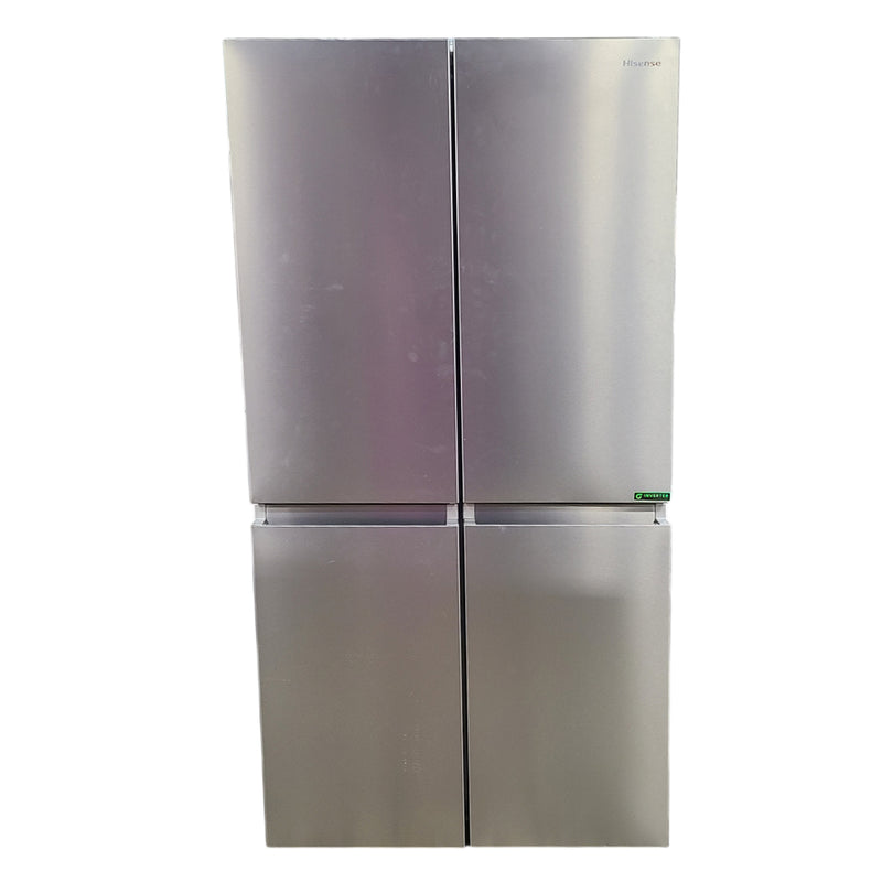 Open Box Hisense 4-Door Refrigerator with Triple-Zone Function Mod# RQ22A4CSD S# 1B0560Z0322JB7J0XS30297