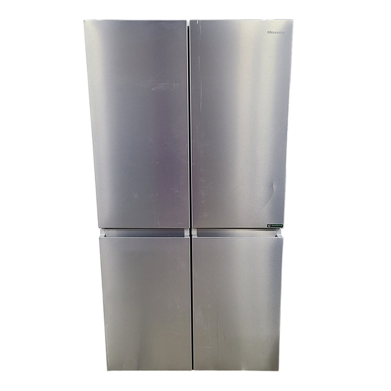 Open Box Hisense 4-Door Refrigerator with Triple-Zone Function Mod# RQ22A4CSD S# 1B0560Z0322JB7J0XS30053