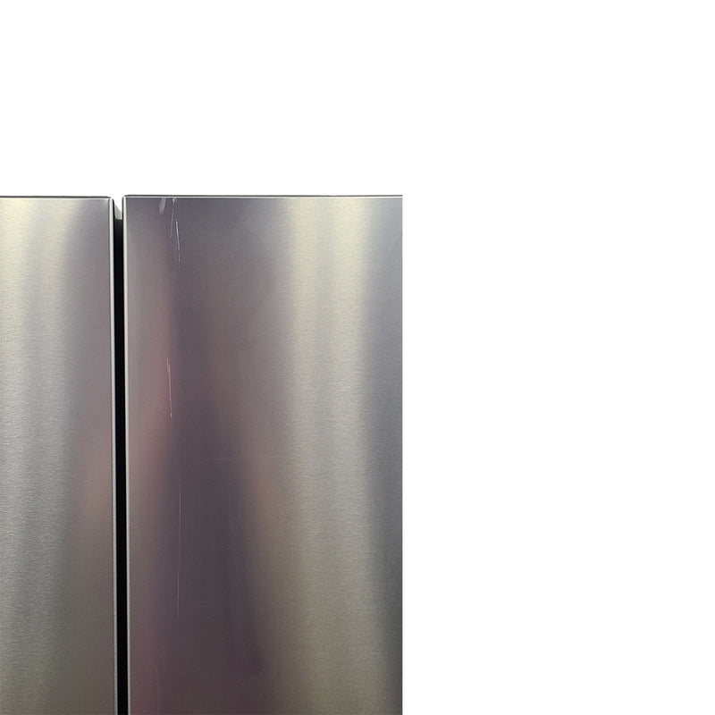 Open Box Hisense 4-Door Refrigerator with Triple-Zone Function Mod# RQ22A4CSD S# 1B0560Z0322JB7J0XS30053