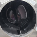 Open box Samsung Electric Dryer Model No. DVE45B6305P