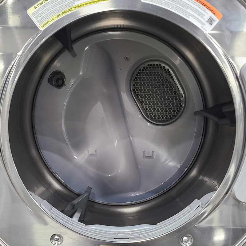 Used Samsung Washer and Dryer Set Model No. WF45H6100AP/A2 – DV42H5200EP/AC