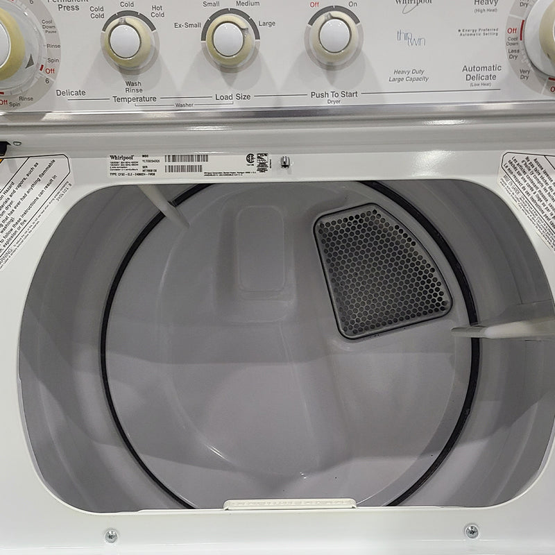 Used Whirlpool Laundry Center Model No. YLTE6234DQ5