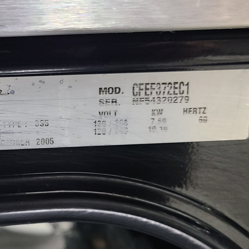 Used Frigidaire Electric Stove Model No CFEF372EC1