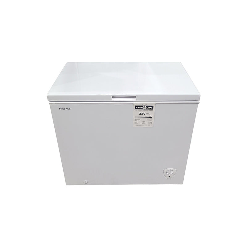 Open Box Hisense Chest Freezer Model No. FC88D6CWD