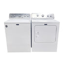Used Maytag Washer and Dryer Set Model No. MVWC465HW2 - YMEDC465HW0