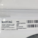 Used Maytag Washer and Dryer Set Model No. MVWC465HW2 - YMEDC465HW0