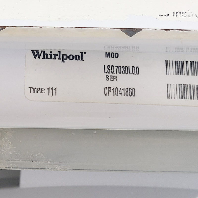 Used Whirlpool Washer Model No. LSQ7030LQ0