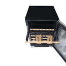 Open Box Hisense Hisense 23.4 in. 4.9 cu ft. 46 Bottle Stainless Steel Built-in or Freestanding Wine Cooler with Dual Zone and Wi-Fi Connectivity  Mod No. HWD046N6SS