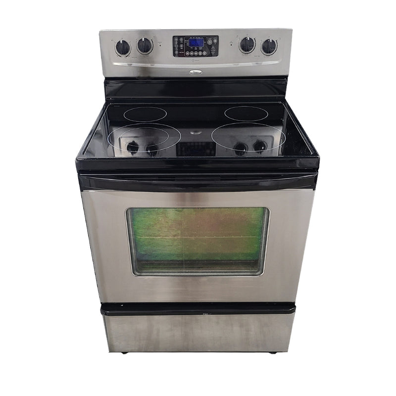Used Whirlpool Electric Stove Model No. WERP4101SS