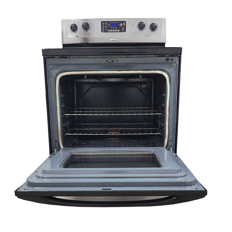 Used Whirlpool Electric Stove Model No. WERP4101SS