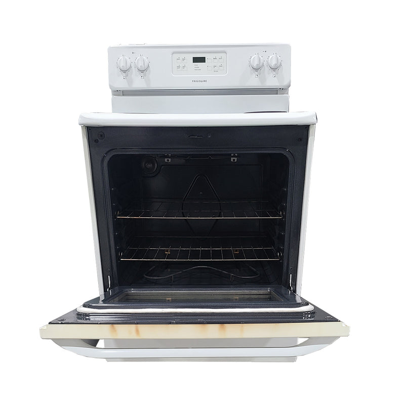 Used Frigidaire Coiltop Stove Model No. CFEF3016LWH