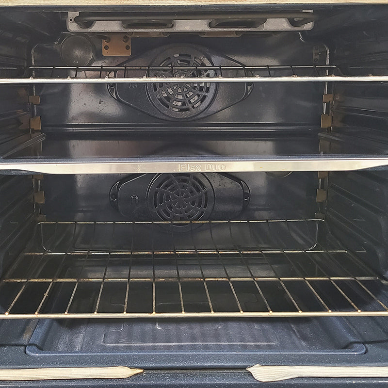Used Samsung Slide-In Electric Stove Model No. NE58F9710WS/AC