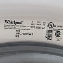 Used Whirlpool Washer Model No. WFC7500VW2