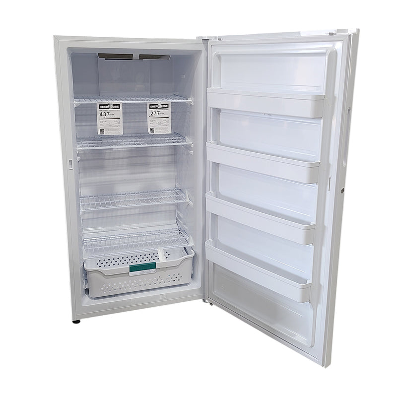 Open Box Hisense Convertible Upright Freezer or Fridge Model No. FV17C6AWE