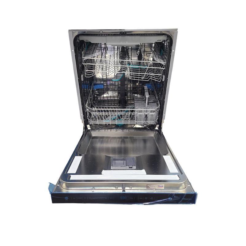 Open Box Hisense Dishwasher Model No. HUI66360XCUS