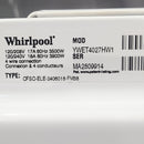 Used Whirlpool 27" Laundry Center Model No. YWET4027HW1