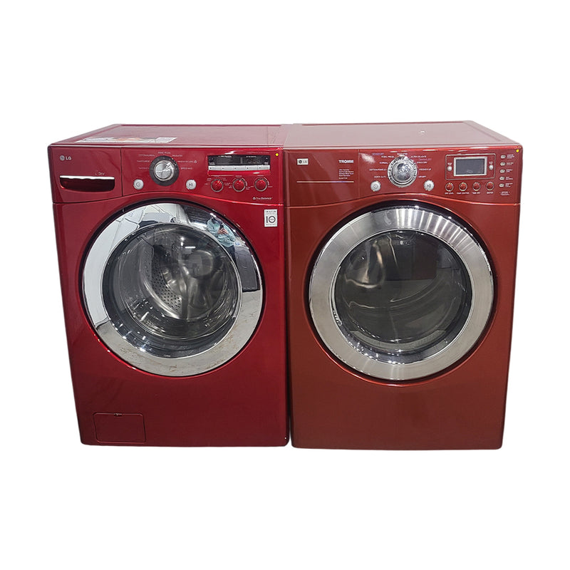 MIX AND MATCH Used LG Washer and Dryer Set Model No. WM2150HR - DLE8377CM