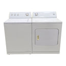 Used Whirlpool Washer and Dryer Set Model No. LSQ7533JQ1 - YLER4634JQ0, Serial No.: CL1315452 - ML4736015
