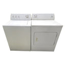 Used Whirlpool Washer and Dryer Set Model No. LSQ7533JQ1 - YLER4634JQ0, Serial No.: CL1315423 - ML473595