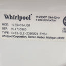 Used Whirlpool Washer and Dryer Set Model No. LSQ7533JQ1 - YLER4634JQ0, Serial No.: CL1315423 - ML473595