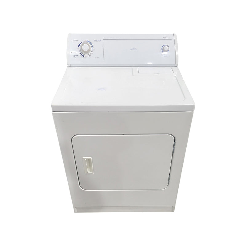 Used Whirlpool Dryer CARRY-IN WARRANTY Model No. YLER4634JQ1 Serial Number: MM1407895