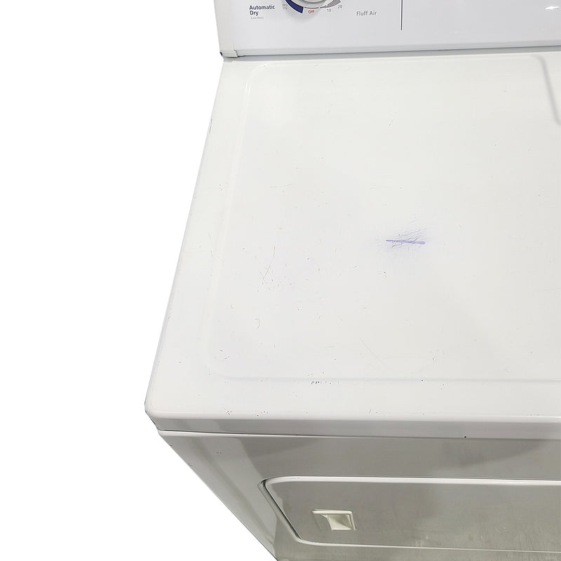 Used Whirlpool Dryer CARRY-IN WARRANTY Model No. YLER4634JQ1 Serial Number: MM1407895