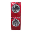 Used LG Washer and Dryer Set Model No. WM2487HRM - DLE7177RM