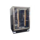 Open Box Hisense 5.4 cu.ft. Stainless Steel Hybrid Beverage / Wine Center with Reversible Door Mod No. HWS054B1ASD Serial Number: 1J0138Z0111JJ7098E70297