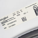 Used Whirlpool Washer and Dryer Set Model No. WFW560CHW3-YWED5620HW2