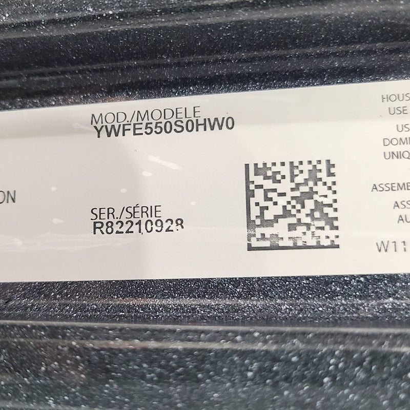 Used Whirlpool Electric Stove Model No. YWFE550S0HW0